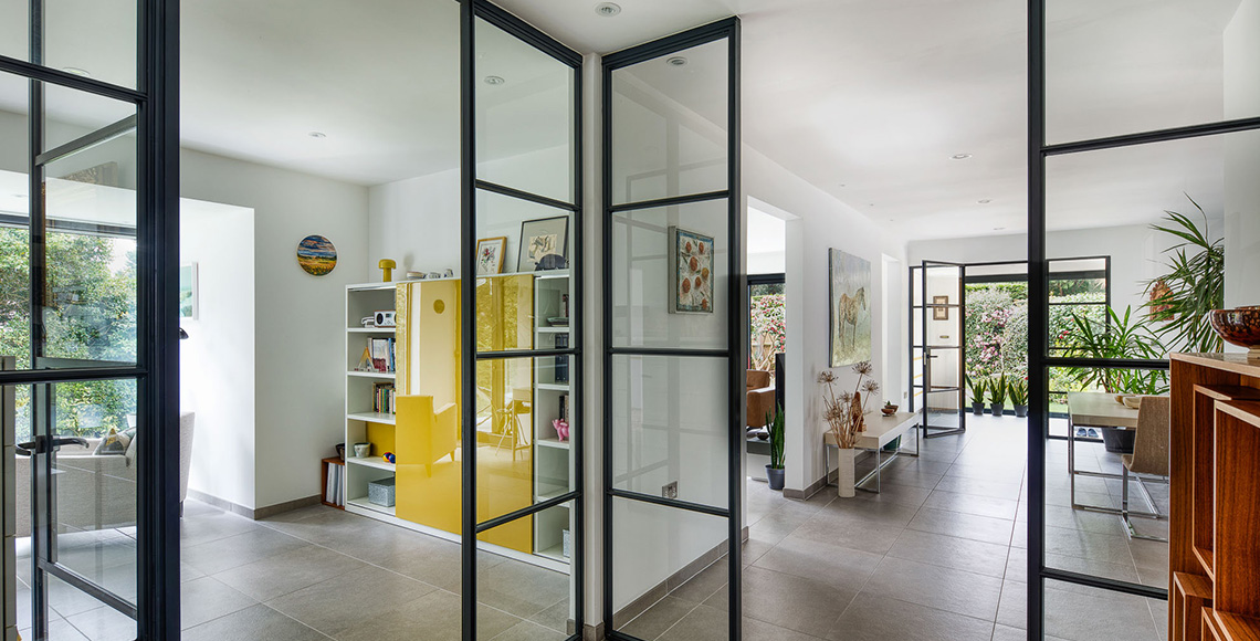 Branksome Park in Dorset - Internal glass walls