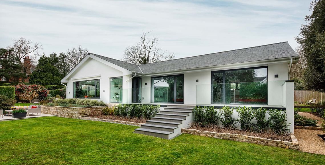Branksome Park in Dorset - Rear Garden