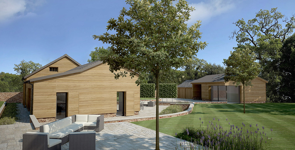 Architectural Progress Images from INKSPACE Architects & Interiors Designers in Dorset, New Forest, Devon and Cornwall
