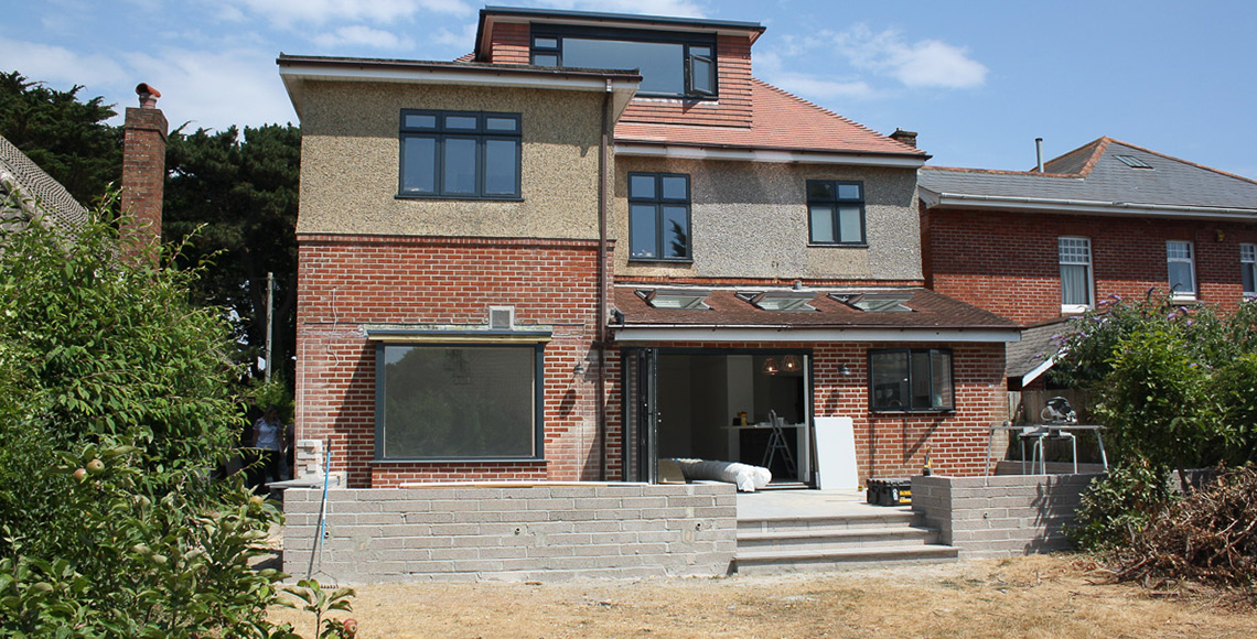 A traditional 1920’s house in Bournemouth being redesigned and refurbished by INKSPACE Architects and Interior Designers
