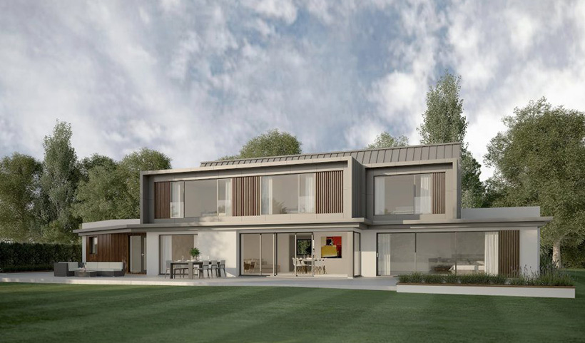 RIBA Work Stage 4 Architectural CGI Model Design by INKSPACE Architects and Interior Designers in Dorset, Devon and Cornwall