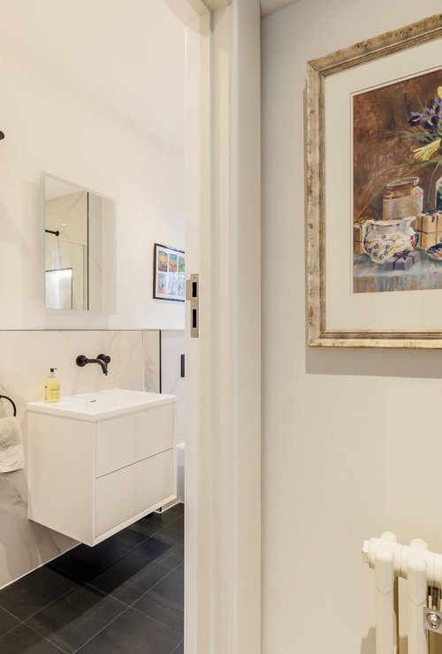 Bathroom in Branksome Park, designed by INKSPACE Architects and Interior Designers in Dorset, Cornwall and Devon