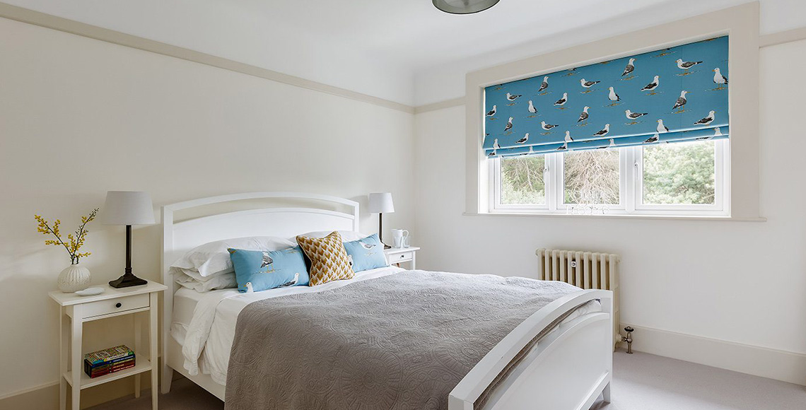 Bedroom in Branksome Park, designed by INKSPACE Architects and Interior Designers in Dorset, Cornwall and Devon