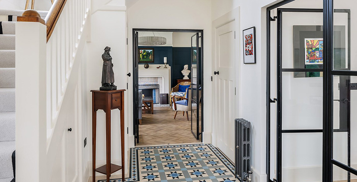 Beautiful room in Branksome Park, designed by INKSPACE Architects and Interior Designers in Dorset, Cornwall and Devon