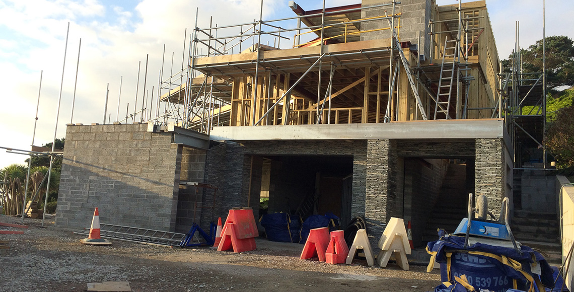 Family home in Devon during renovation, a project by INKSPACE Architects and Interior Designers in Dorset, Cornwall and Devon