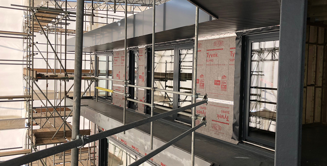 Family home in Devon during renovation, a project by INKSPACE Architects and Interior Designers in Dorset, Cornwall and Devon