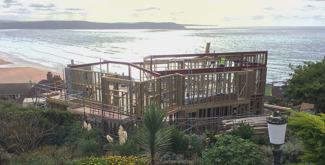 Family home in Devon during renovation, a project by INKSPACE Architects and Interior Designers in Dorset, Cornwall and Devon