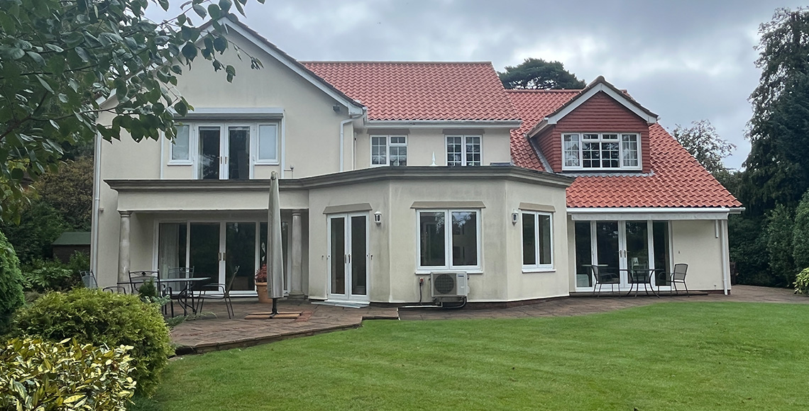 Branksome Chine - Rear garden - Inkspace Architects