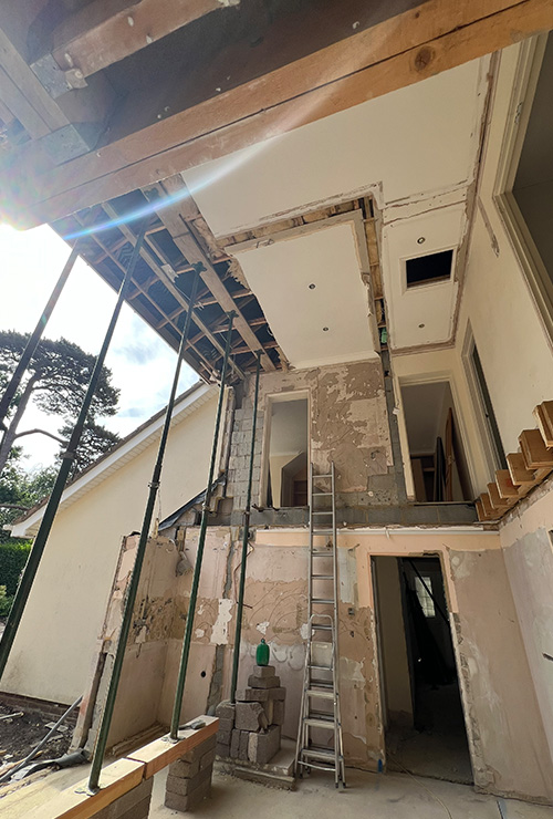 Branksome Chine - Redevelopment inside