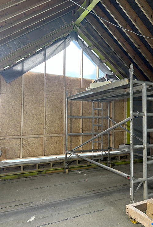 Branksome Chine - Redevelopment - new roof