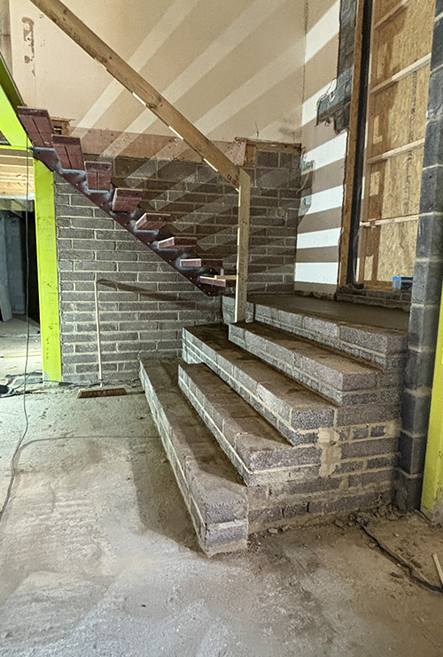 Branksome Chine - Redevelopment new stairs - inkspace Architects - Dorset
