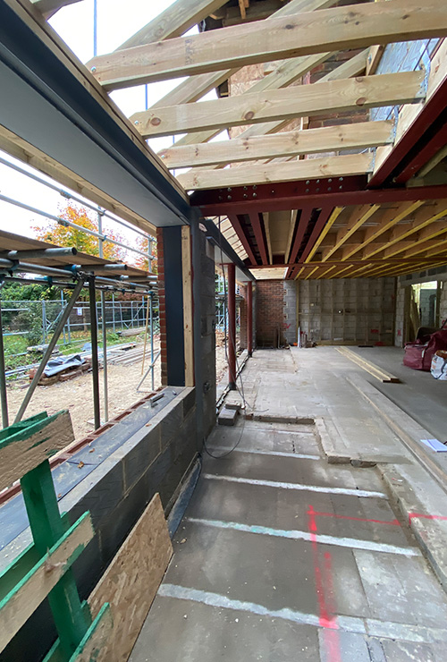 Brockenhurst House - Redevelopment internal by Inkspace Architects - New Forest