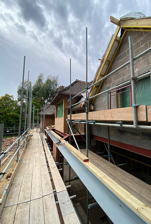 Brockenhurst House - Redevelopment roof extension by Inkspace Architects - New Forest