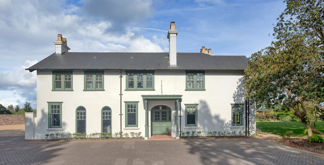 New Forest Manor - Front view - InkSpace Architects