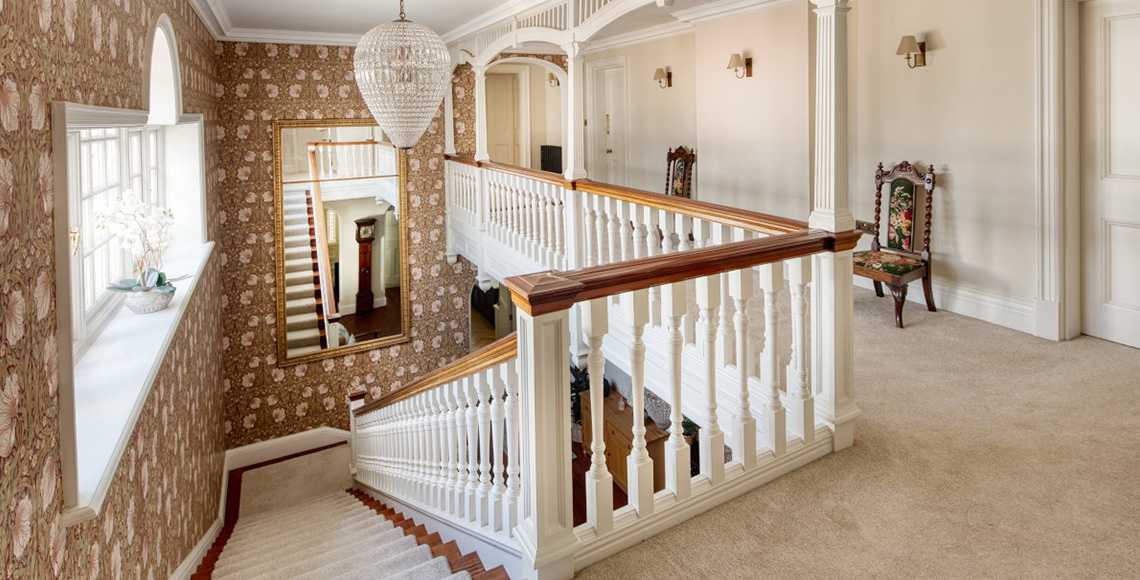 New Forest Manor - Main Stairs - InkSpace Architects