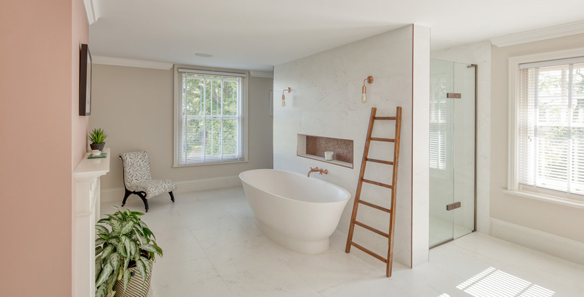 New Forest Manor - Master Bathroom - InkSpace Architects