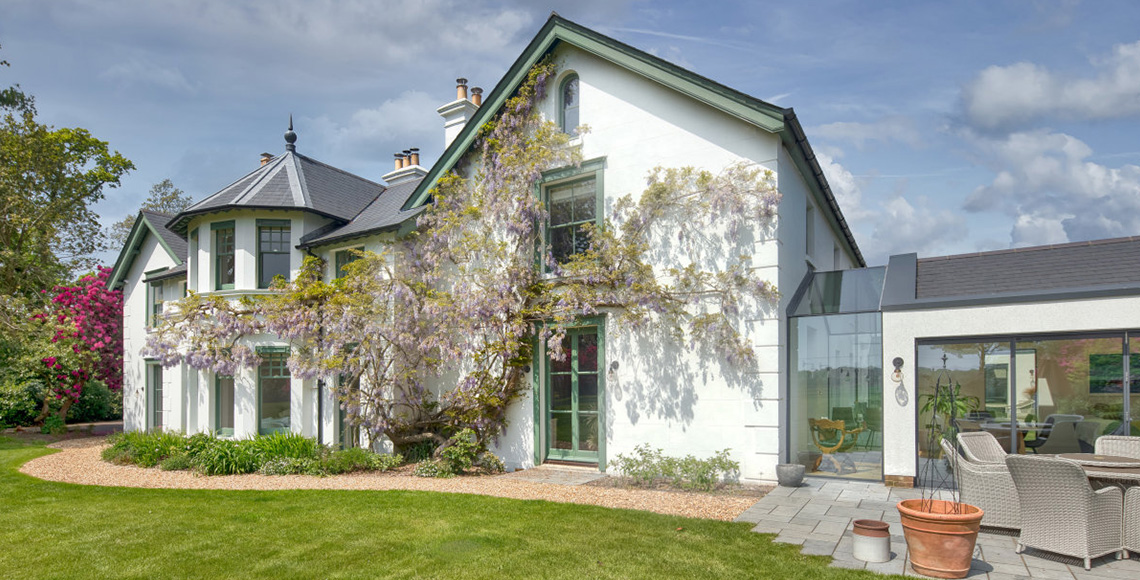 New Forest Manor - Rear Garden - InkSpace Architects