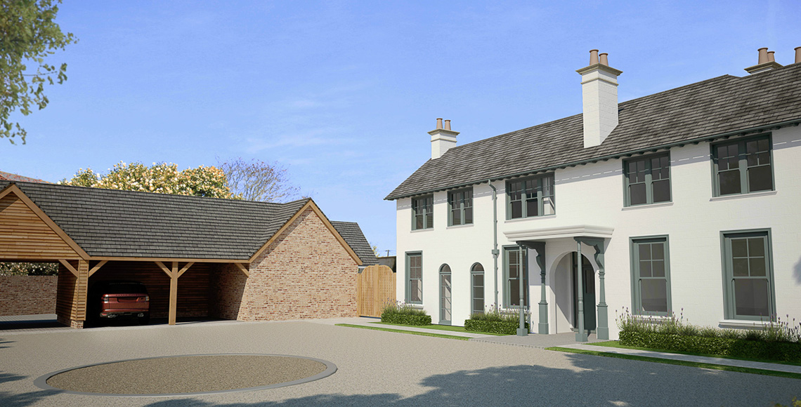 New Forest Manor - Renovated grade II listed building - New Forest - InkSpace Architects