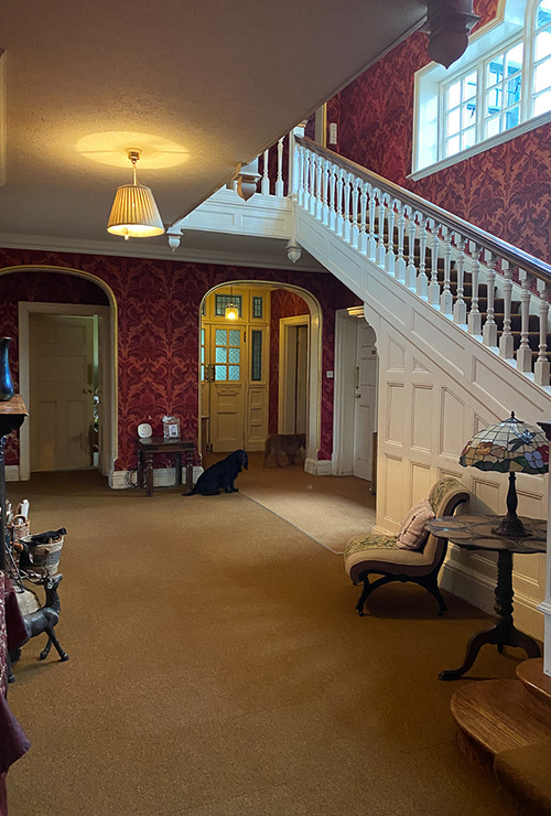 New Forest Manor - hallway - Architectural Projects in Progress - InkSpace Architects