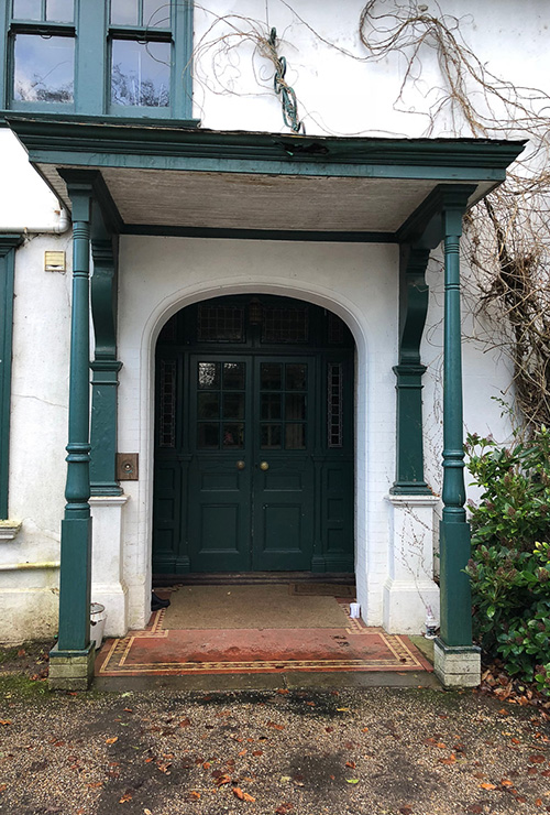 New Forest Manor - old entrance - InkSpace Architects