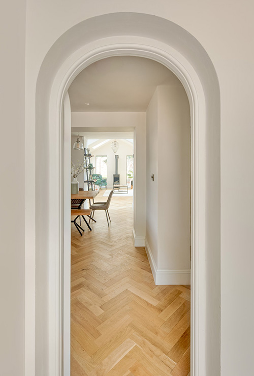 New Forest Manor - parquet flooring - InkSpace Architects