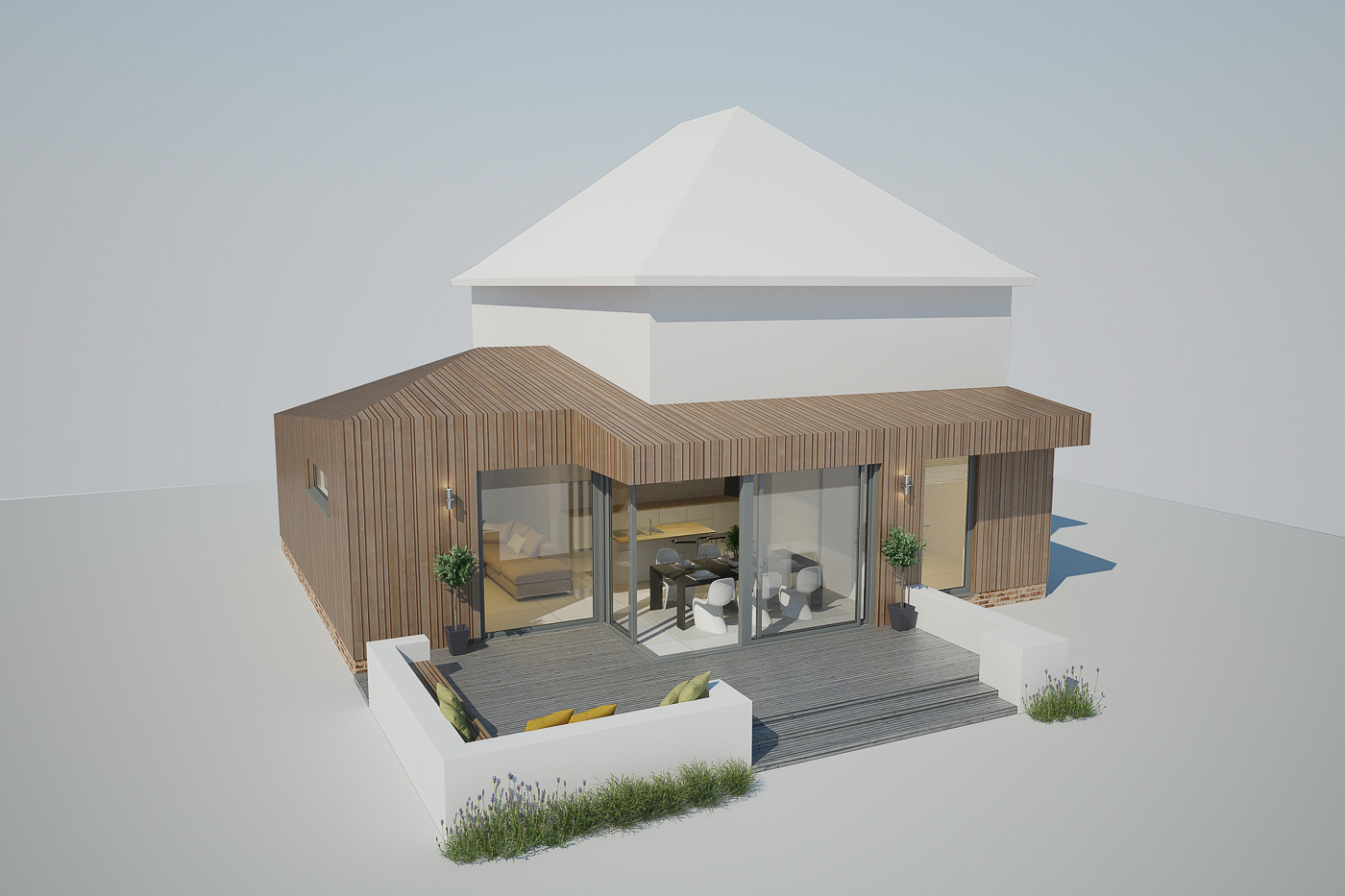 Contemporary home extension in the New Forest, Hampshire