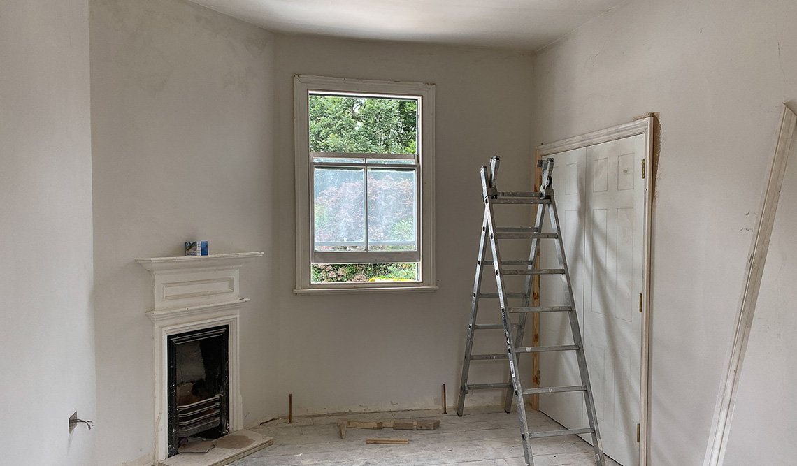 New Forest Manor - interior prep - Inkspace Architects