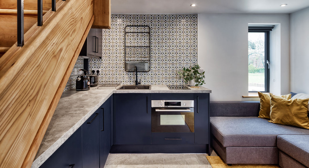 Luxury kitchen / dining area, designed by INKSPACE, Interior Designers in Dorset, Devon and Cornwall